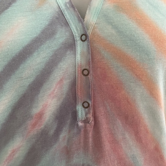 Young Fabulous & Broke Loni Tie-Dye Sleeveless Tee Small - Picture 5 of 9